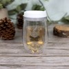 Pavilion Gift Company - Campaholic - 12 oz Acrylic Stemless Wine Glass with Lid - Drinkware - 2 of 4