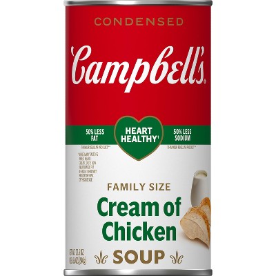 Campbell's Condensed Family Size Healthy Request Cream of Chicken Soup - 22.6oz