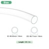 Unique Bargains Clear Plastic Tube PVC Flexible Low Pressure Industrial Tubing 1 Pc - 3 of 4