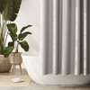 Waterproof Post Consumer Recycled Cotton Shower Liner - Zenna Home - 4 of 4