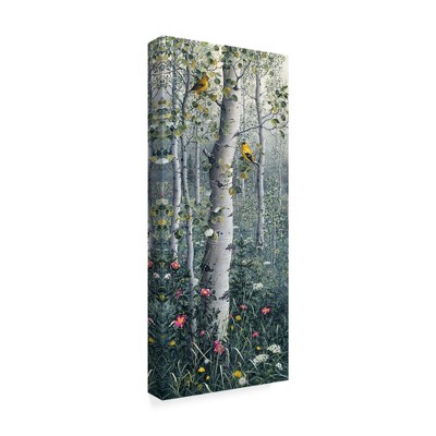Trademark Fine Art -Jeff Tift 'American Goldfinch' Canvas Art