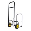 ORRD Heavy Duty Firewood Log Cart Carrier with Wheels - Black Steel Rolling Dolly for Indoor/Outdoor Wood Storage & Moving - 4 of 4