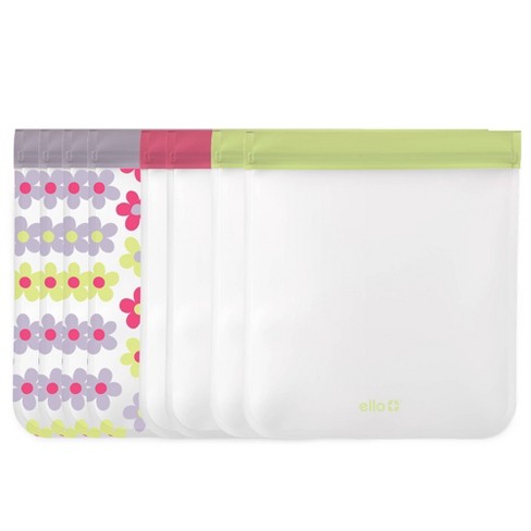 Ello 8pk Reusable Food Storage Bags : Target