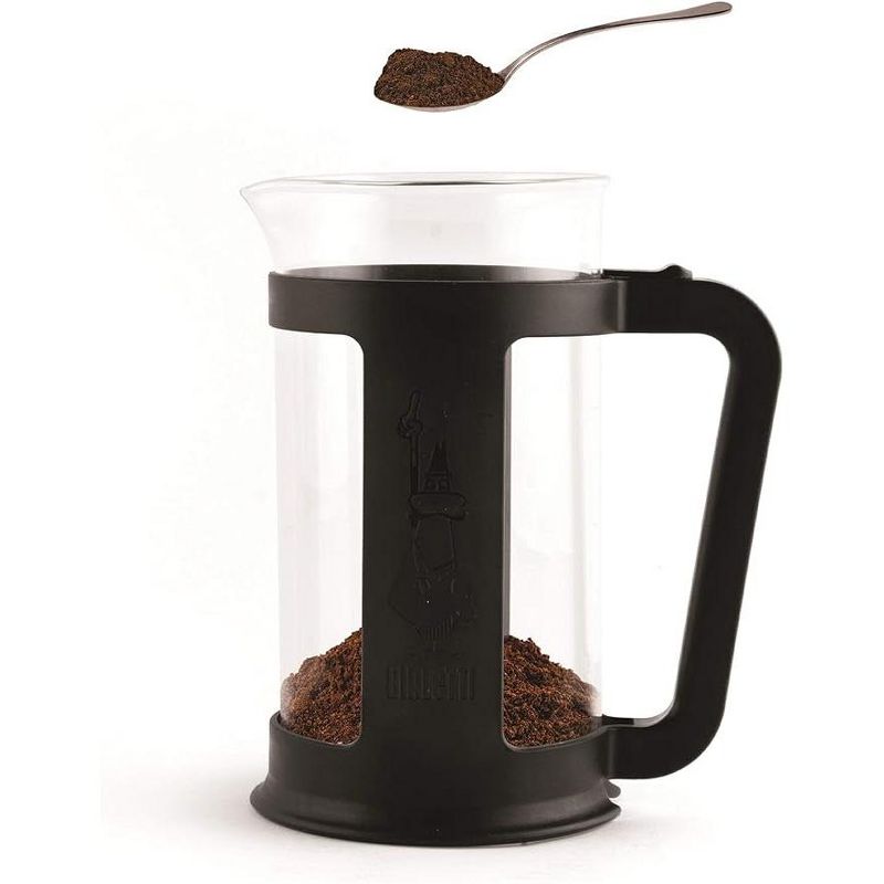Bialetti Smart 8 Cup Coffee Press Black, 3 of 4