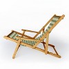 Colour Poems Gingham Pattern Moss Sling Chair - Versatile, UV-Resistant, Water-Resistant, Collapsible, Artistic Design - Deny Designs: Portable - 2 of 2