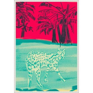 Amanti Art Cheetah by Beate Tubach Framed Canvas Wall Art - 1 of 4