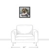 Creative Products Holiday Ice Skates 17.73 x 17.73 Black Framed Canvas - 2 of 4