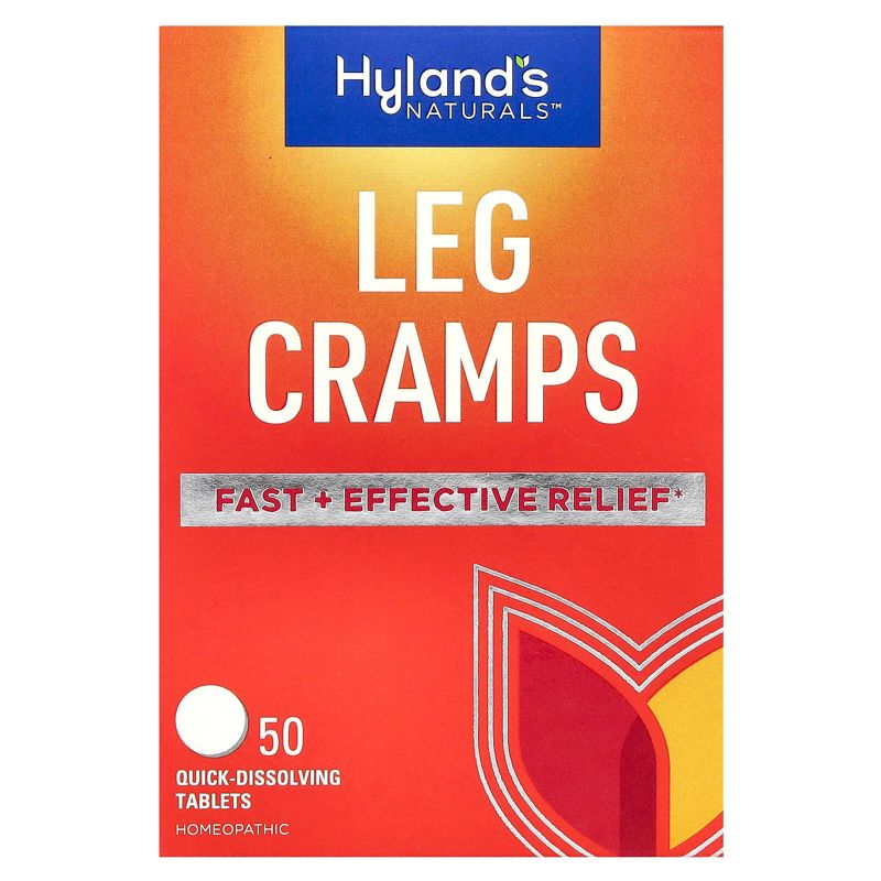 Hyland's Naturals Leg Cramps, 50 Quick-Dissolving Tablets, 1 of 4