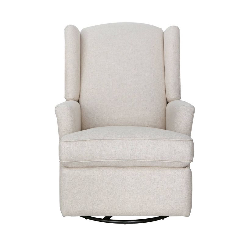 Second Story Home Hemingway Swivel Recliner Chair - Canvas, 4 of 9