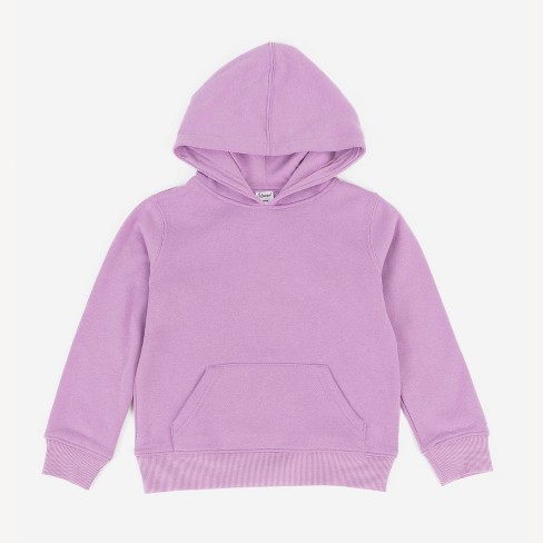 Leveret Kids Hooded Sweatshirt Kids Hoodie Pullover Sweatshirt With Kangaroo Pocket Purple 10 Year