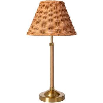Mark & Day Cadi 20"H x 10"W x 10"D Modern Brown Table Lamps