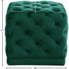 Meridian Furniture,Stella Velvet Ottoman/Stool - 3 of 4
