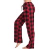 Just Love Womens 100% Cotton Flannel Pajamas - Plaid Pajama Pants - 2 of 3
