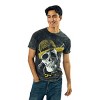 One Piece Live Action Oversized Straw Hat Skull & Crossbones Crew Neck Short Sleeve Men's Black T-shirt - image 2 of 4