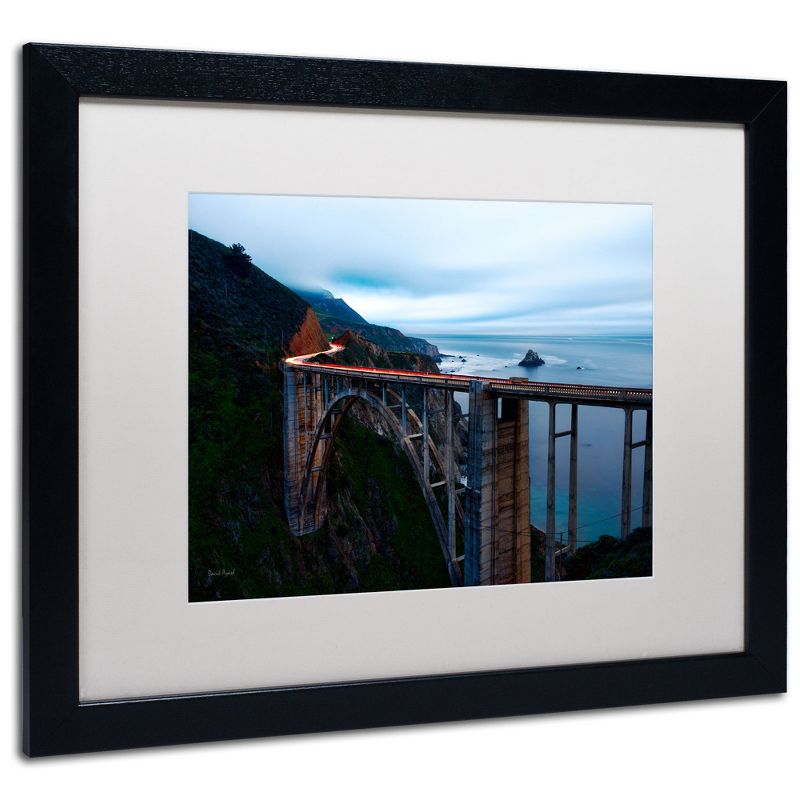 Trademark Fine Art -David Ayash 'Big Sur - Bixby Bridge - California-II' Matted, 1 of 5