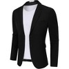 Blazers for Men Business Casual Suit Jacket 2 Button Regular Fit Casual Blazer Fashion Mens Jackets Blazers - 2 of 4