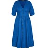 CITY CHIC | Women's Plus Size Sunset Stroll Dress - monaco blue - 14W - 3 of 3