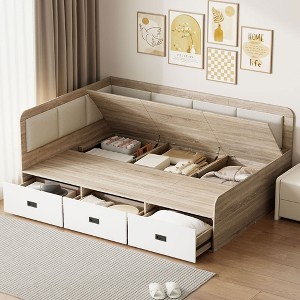 Whisen Daybed with 3 Drawers and 3 Storage Compartments - 1 of 4