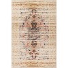 Nuloom Distressed Global Sarita Area Rug, 4' x 6', Beige - 2 of 4