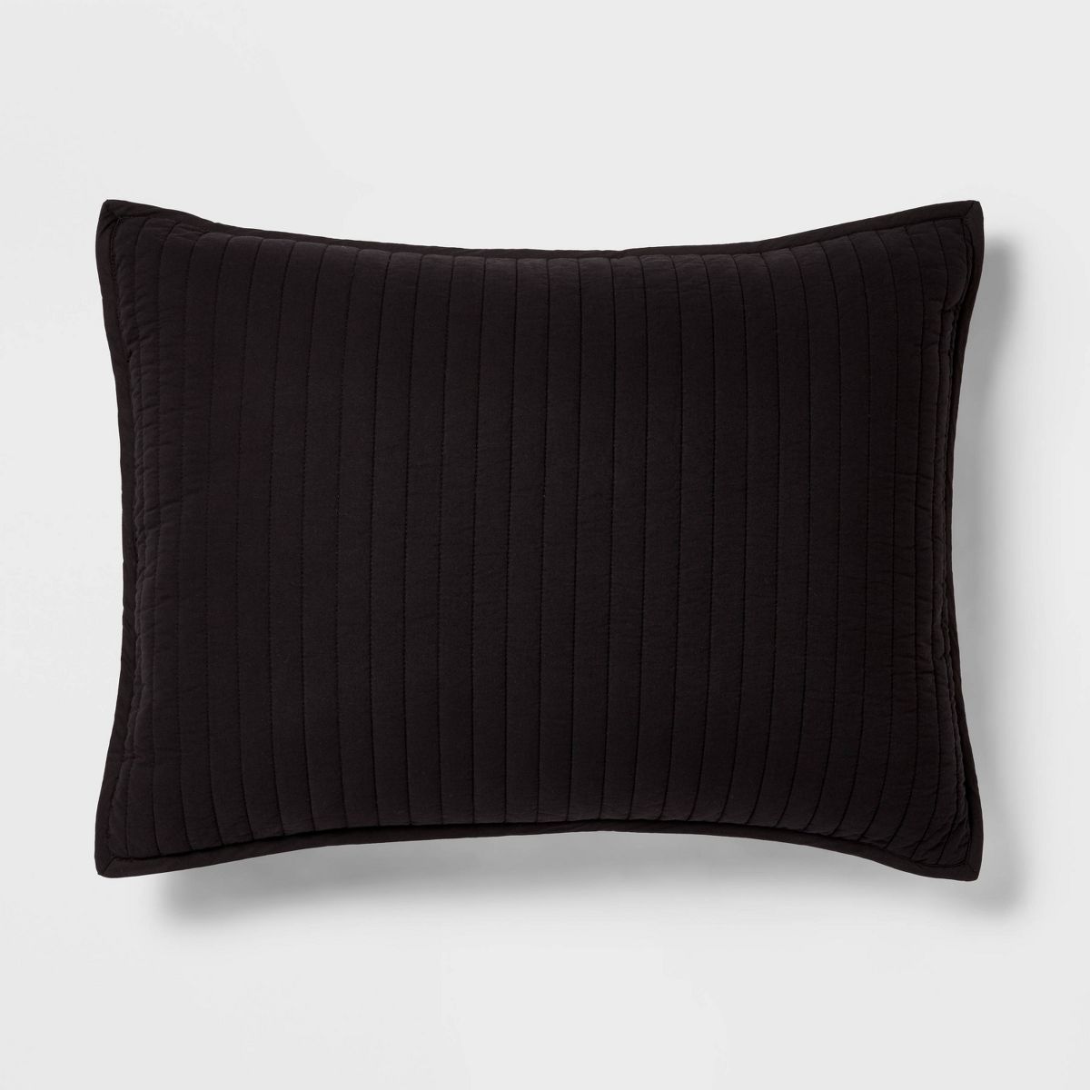 Washed Cotton Sateen Quilt Sham - Threshold™