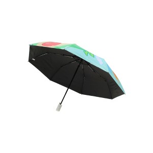 Unique Bargains Umbrella Auto Open Close Good Luck Sun Protection Vinyl Impact Cloth 39.37"x23.62" 1 Pcs - 1 of 4
