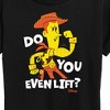 Women's - Disney - Do You Even Lift Short Sleeve Graphic T-Shirt - image 2 of 4