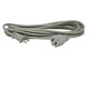 Woods 20' Vacuum Cord Gray: 16 AWG Extension Cord, 13A, UL Listed, 20 ft Length, 1 Outlet - 2 of 3