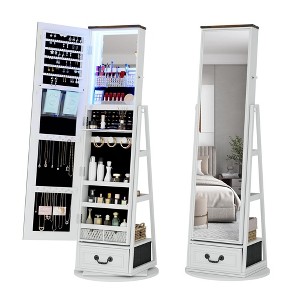 Fredees 360° Rotating LED Jewelry Armoire - 1 of 4