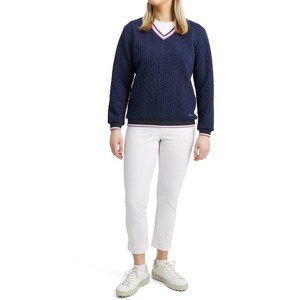 Women's Wo Woburn Midlayer Pullover Sweater - Abacus Sportswear US - 1 of 4