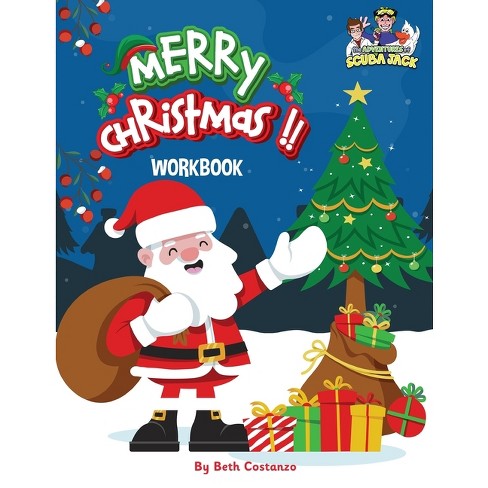 christmas activity book for kids ages 4-8: A Creative Holiday