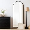 CENGHU Arch Floor Mirror, 65"x 25" Floor Mirror Full Length, Freestanding Mirror For Living Room Bedroom - 4 of 4