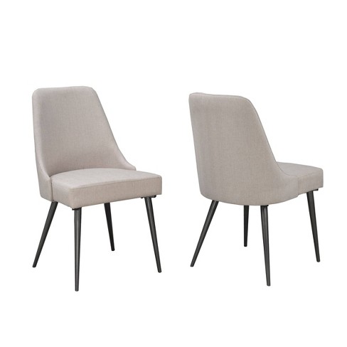 Brassex Set of 2 Celine Dining Chairs - image 1 of 4