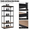 5 Tier Heavy Duty Storage Shelves, 30" x 12" x 60" / 48"x24"x72"/48'' x18'' x 72''/35" x 18" x 72" Adjustable Metal Shelving Unit - 4 of 4