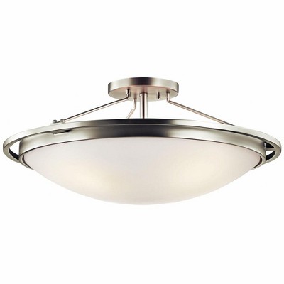 Kichler Lighting 4 - Light Semi-Flush Mount in  Brushed Nickel