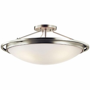 Kichler Lighting 4 - Light Semi-Flush Mount in  Brushed Nickel - 1 of 1