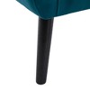 CAVINAS Modern Linen-Blend Upholstered Accent Chair with Metal Legs,Luxury Armchair for Living Room,Bedroom - 4 of 4
