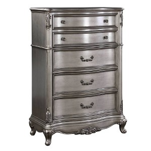 Acme Furniture Ariadne Dresser Antique Platinum Finish - 1 of 4