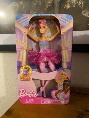 Barbie Dreamtopia Twinkle Lights Blonde Ballerina Doll : Target