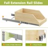 SEVOBAL Utility Storage Drawers Pull Out Cabinet Organizer with Full Extension Slide for Kitchen Pantry, Wood, 21"*19.5"*8" - 2 of 4