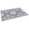 Outsunny RV Mat, Outdoor Patio Rug / Large Camping Carpet with Carrying Bag, Waterproof Plastic Straw, 9' x 12', Reversible - 4 of 4
