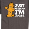 Men's - Garfield - Pretend I'm Listening Short Sleeve Graphic T-Shirt - 2 of 4