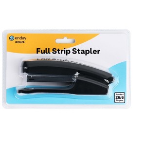 Enday Stapler Heavy Duty, Full Strip Staplers for Desk, on-Slip Office Stapler with Staples for Office, Classroom, Black - 1 of 1