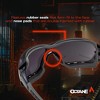 3 Pairs of Global Vision Eyewear Octane Safety Motorcycle Goggles - 3 of 4