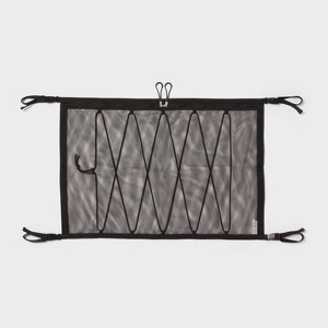 Ceiling Storage Black - Brightroom™: Automotive Organizer, Car Accessories, Polyester, 21"x30.5" - 1 of 3