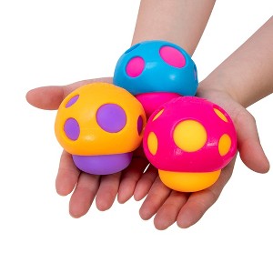 Schylling NeeDoh Groovy Shroom Fidget Toy, Assorted Colors, Ages 3 and Up, 1 count - 1 of 2