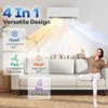 Tangkula 12000 BTU Mini Split AC 24 SEER2 Inverter Air Conditioner w/ 1 Ton Heat Pump - 3 of 4