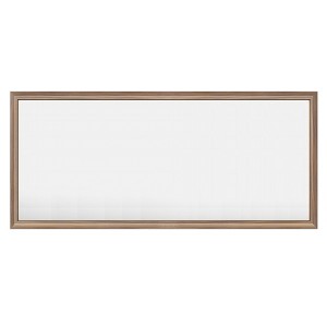 Apmir High-Strength Tempered Glass and Aluminum Alloy Framed French Cleat Mounted Wall Decor Mirror in matte black with 5-Year Warranty - 1 of 4