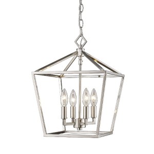 Millennium Lighting Ritner 4 - Light Pendant in  Satin Nickel - 1 of 1
