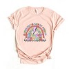 Simply Sage Market First Day Kindergarten Rainbow Short Sleeve Tee - 2 of 4