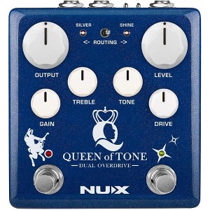 NUX NDO-6 Queen of Tone Dual Overdrive Effect Guitar Pedal - 1 of 4
